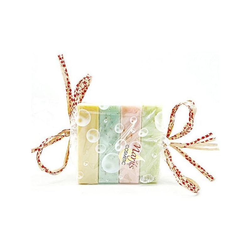 Papillote of 4 Argan Soaps
