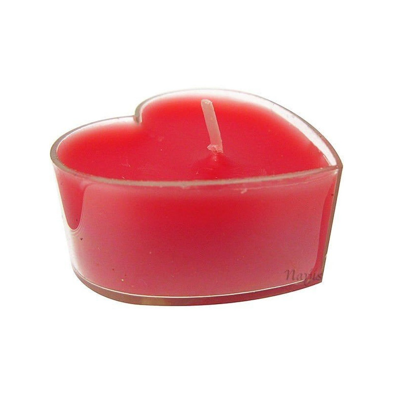 Heart Shaped Shell Candle