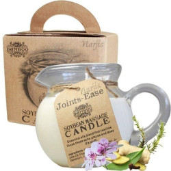 Bougie de Massage Pure Végétal Soja et Jojoba Confort