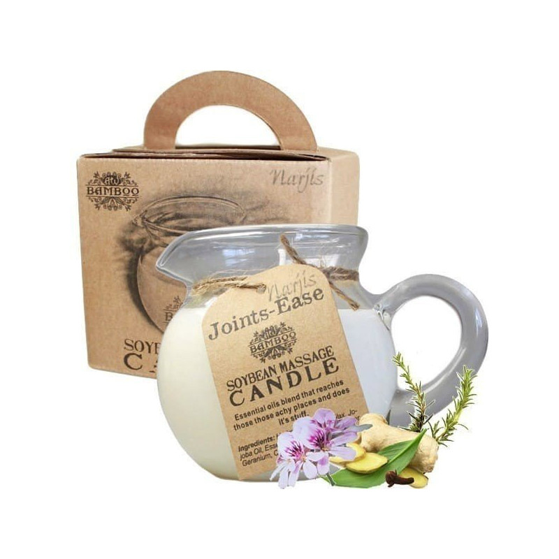 Bougie de Massage Pure Végétal Soja et Jojoba Confort