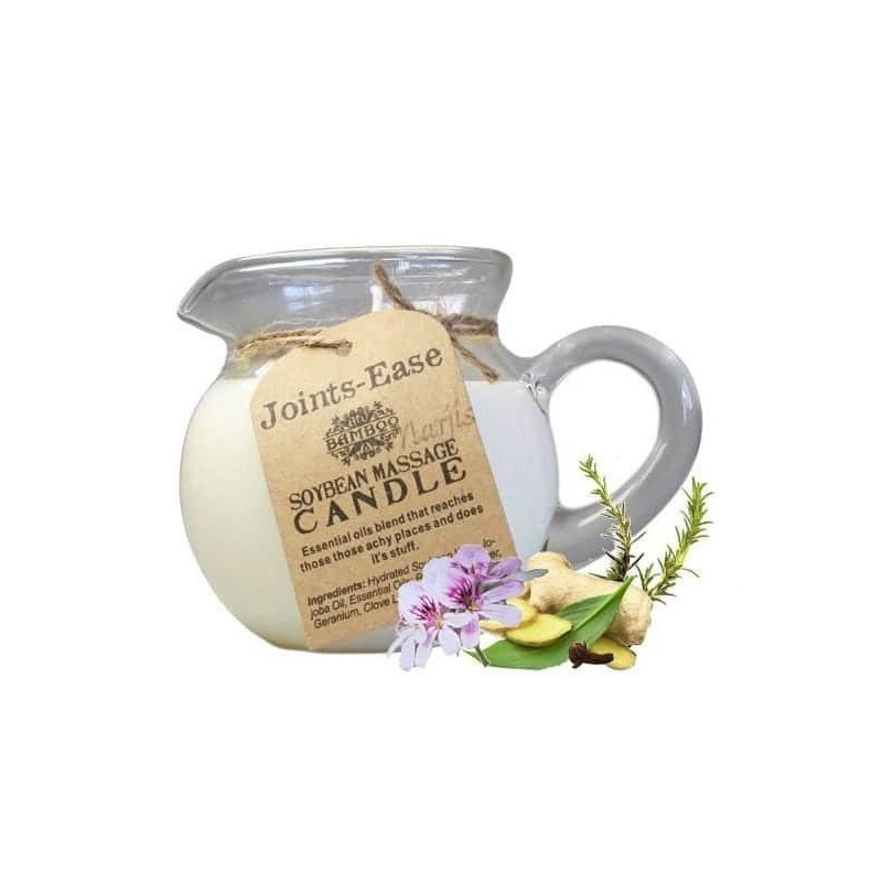 Bougie de Massage Pure Végétal Soja et Jojoba Confort