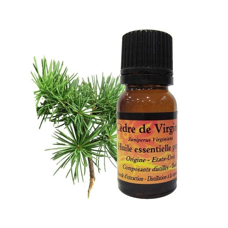 Ätherisches Öl aus Virginia-Zedernholz 10 ml