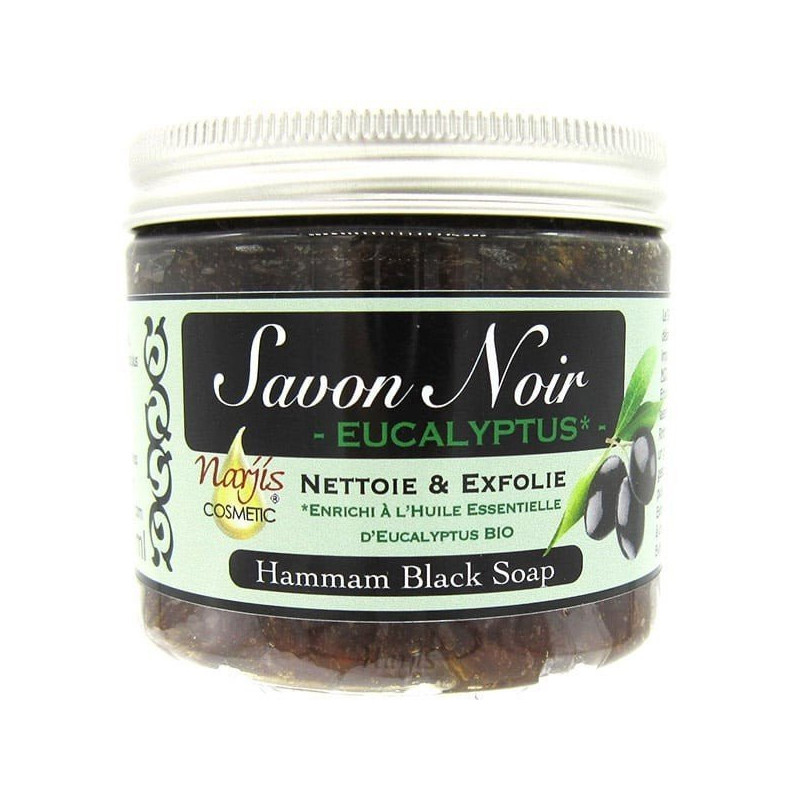 Organic Eucalyptus Black Soap 200 ml