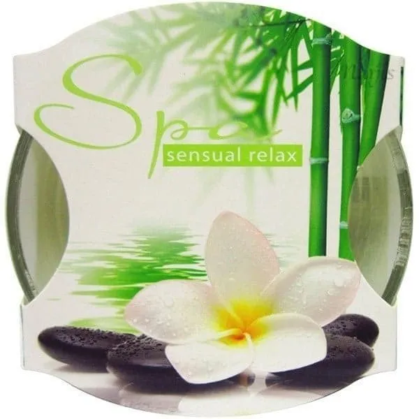 Bougie d'Ambiance Spa aux Huiles Essentielles