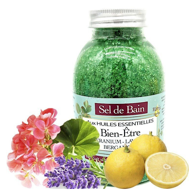 Wohlfühl-Badesalz mit ätherischen Ölen 250 ml