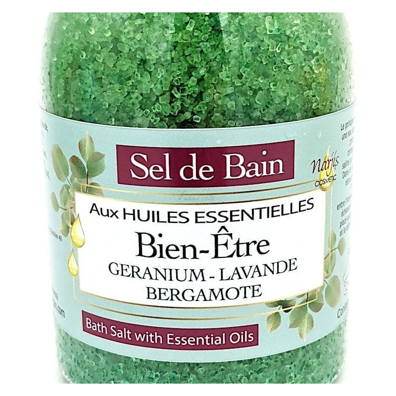 Wohlfühl-Badesalz mit ätherischen Ölen 250 ml