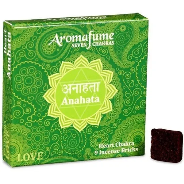 Räucherstein für Diffuser Räucherstäbchen 7 Chakra Anahata