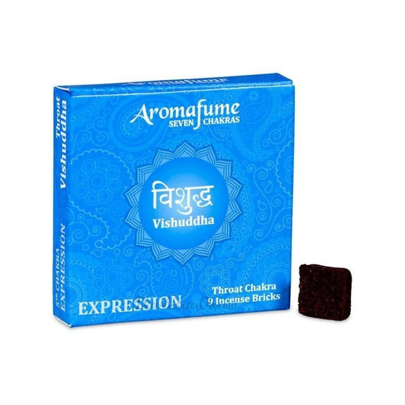 Incense Brick for Vishuddha 7 Chakra Incense Burner