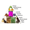 Brique d'Encens pour Diffuseur Brûle Encens 7 Chakra Vishuddha