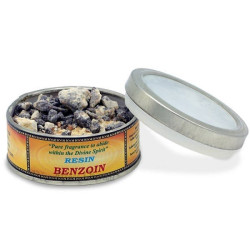 Benzoin resin incense