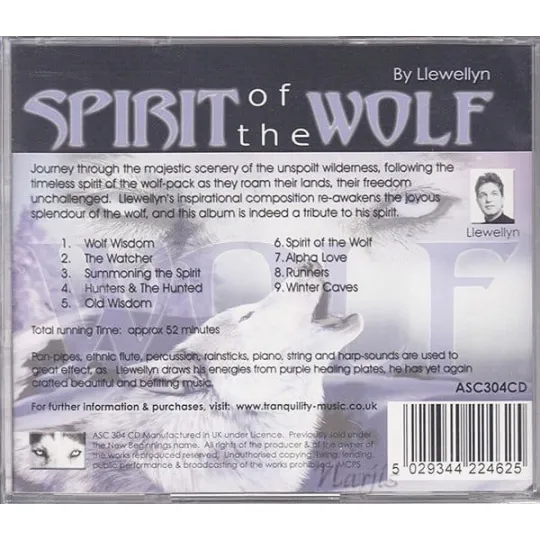 CD Muziek Sfeer en Ontspanning Spirit Of the Wolf