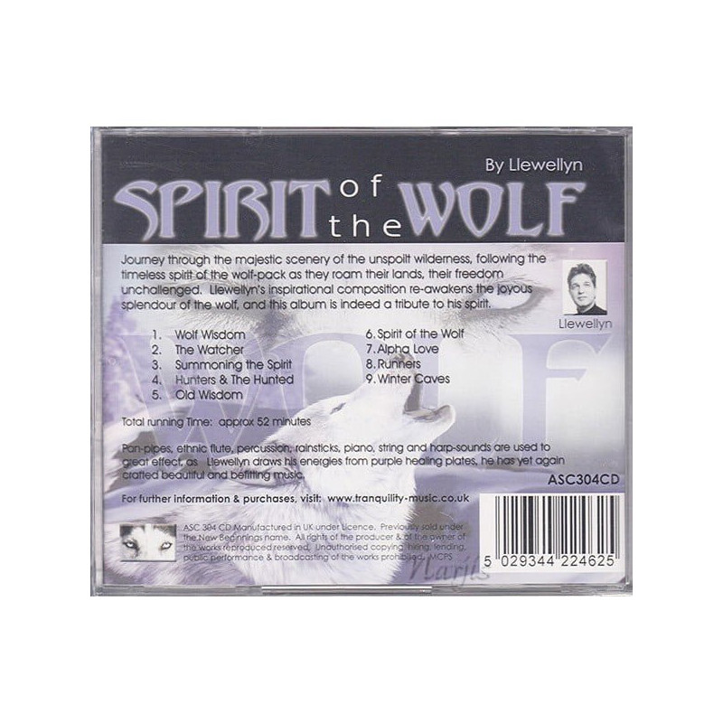 CD Musique d'Ambiance et de Relaxation Spirit Of the Wolf
