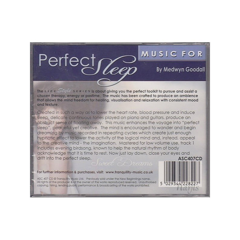 Perfect Sleep Ambient and Relaxation Music CD