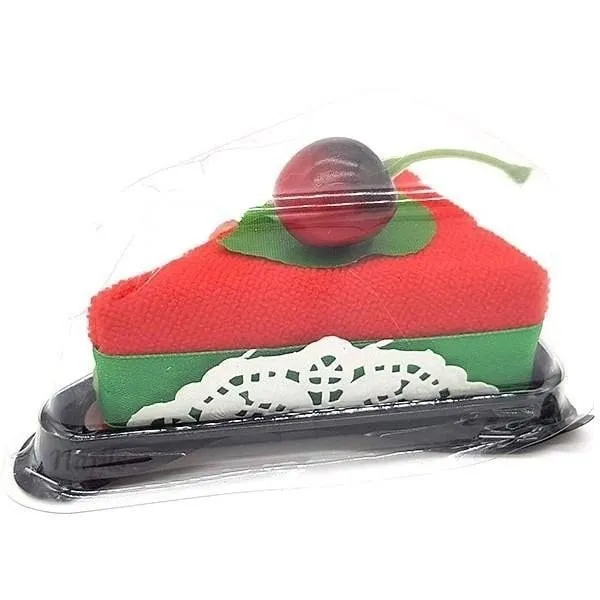 Gourmet Piece of Pie in a Red Napkin