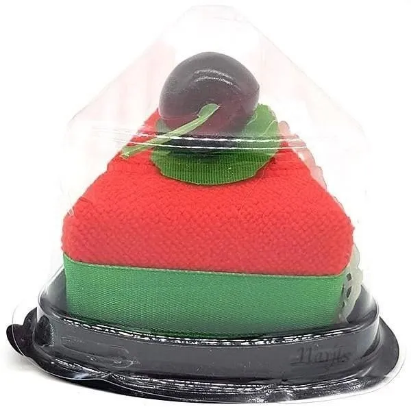 Part de Tarte Gourmande en Serviette Rouge