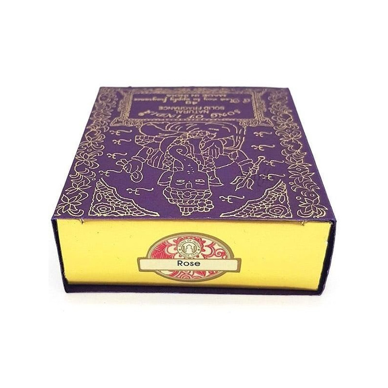 Natural Solid Cream Damask Rose Fragrance