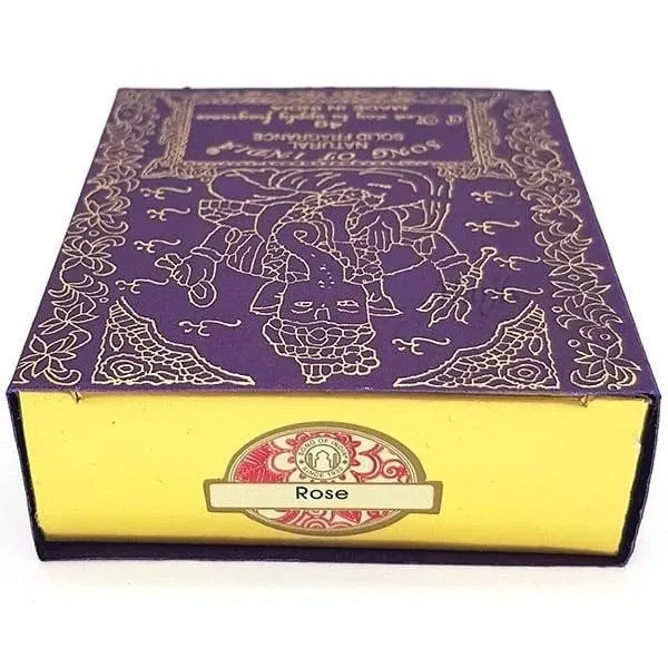 Natural Solid Cream Damask Rose Fragrance