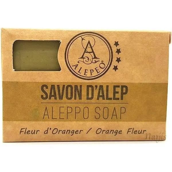 Savon d'Alep à la Fleurs d'Oranger
