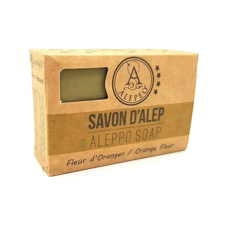 Savon d'Alep à la Fleurs d'Oranger