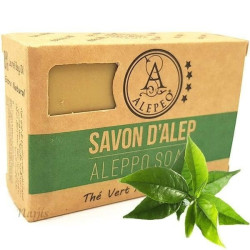 Savon d'Alep au Thé Vert