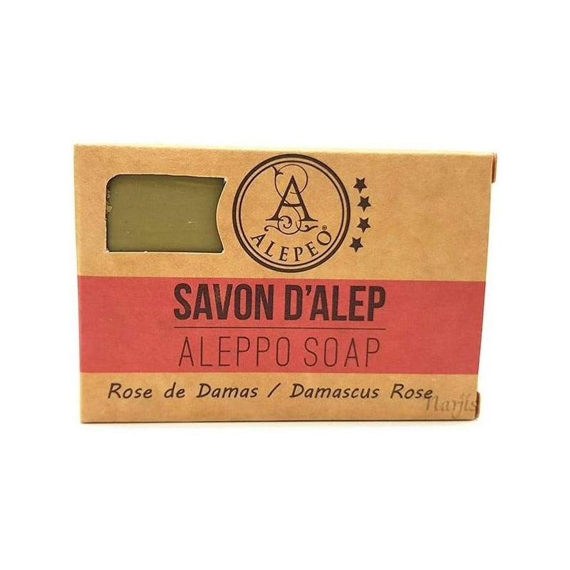 Savon d'Alep à la Rose de Damas
