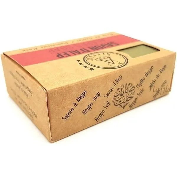 Savon d'Alep à la Rose de Damas
