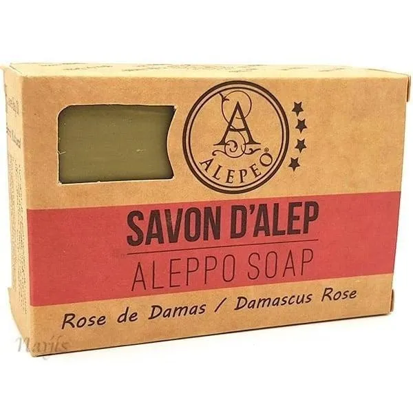 Aleppo-Seife mit Damaszener-Rose
