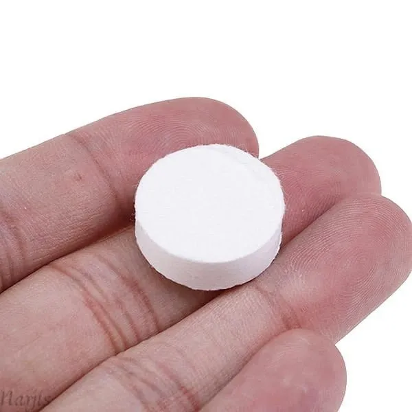 10er-Pack Komprimierte Vliesservietten 20 cm