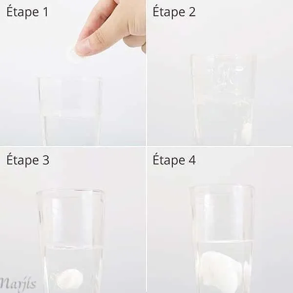 10er-Pack Komprimierte Vliesservietten 20 cm