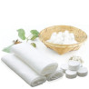 Pack of 10 Non-Woven Compressed Napkins 20 cm