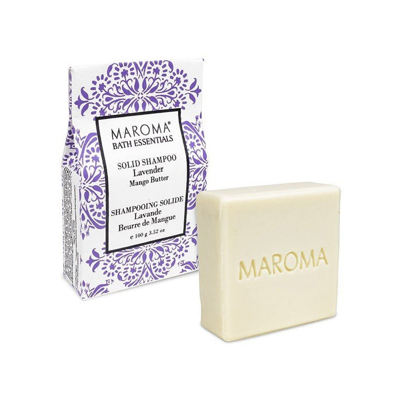 Fester Shampoo-Bar Lavendel und Mangobutter