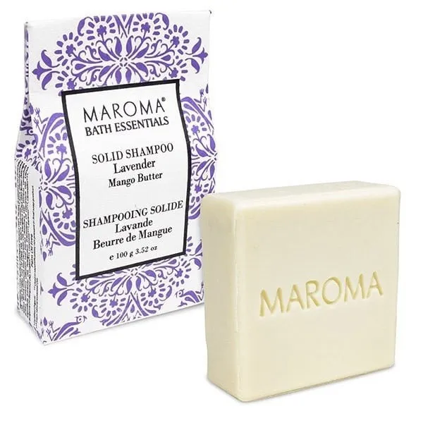 Barre de Shampooing Solide Lavande et Beurre de Mangue