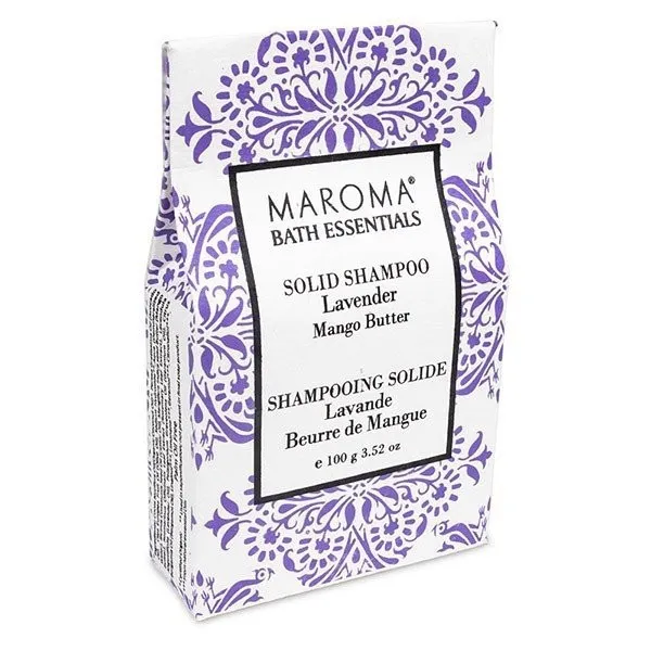 Barre de Shampooing Solide Lavande et Beurre de Mangue