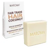 Barre de Shampooing Solide Noix de Coco et Beurre de Karité