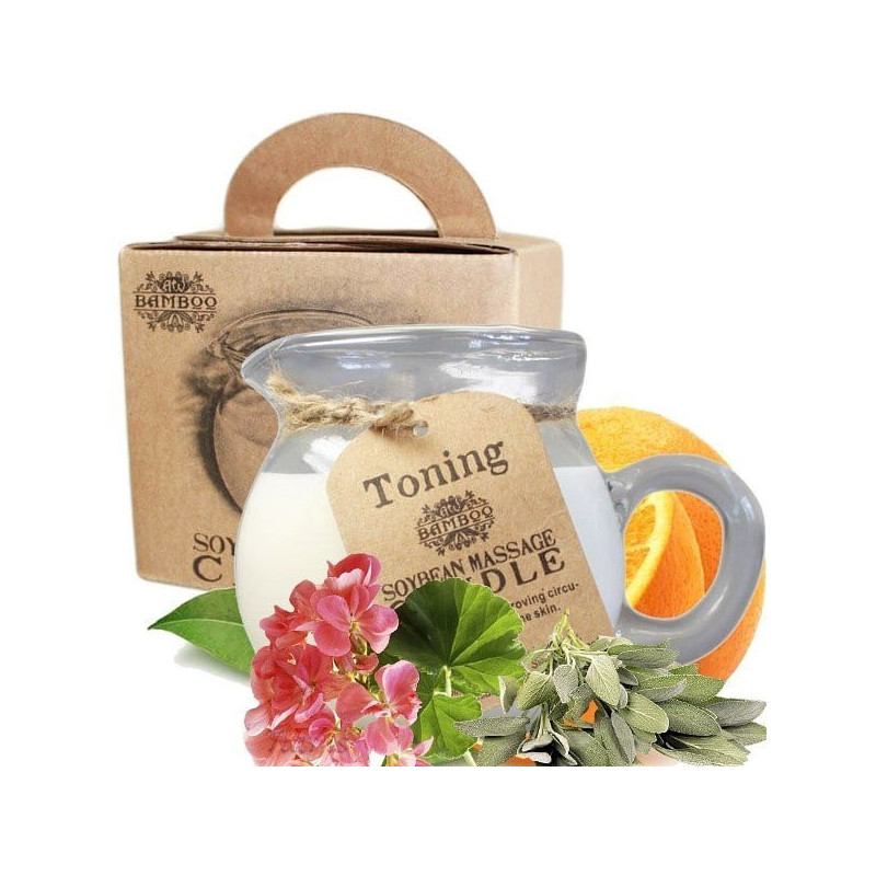 Pure Plant Soy and Jojoba Toning and Firming Massage Candle