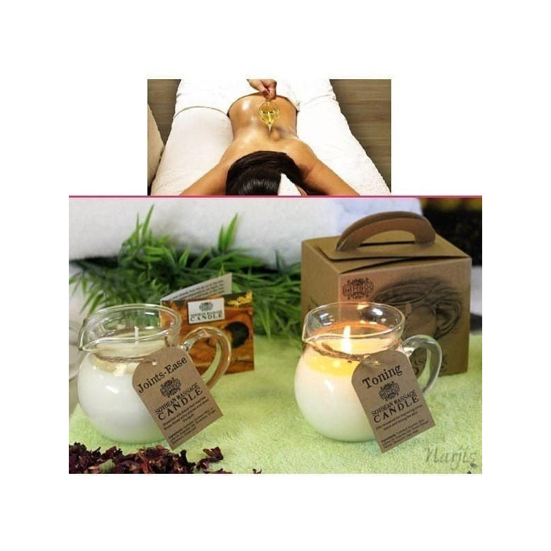 Pure Plant Soy and Jojoba Toning and Firming Massage Candle