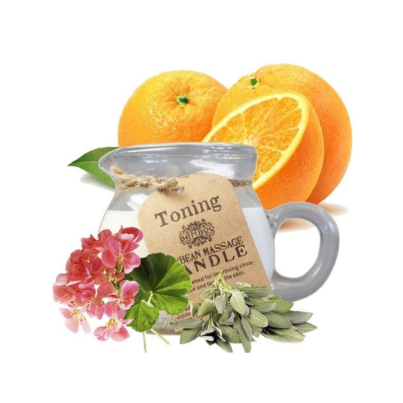 Pure Plant Soy and Jojoba Toning and Firming Massage Candle