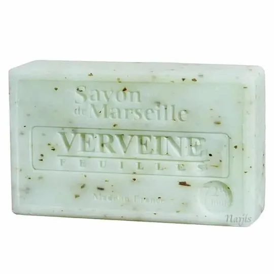 Natuurlijke Marseille Zeep met Citroenkruid Bladeren