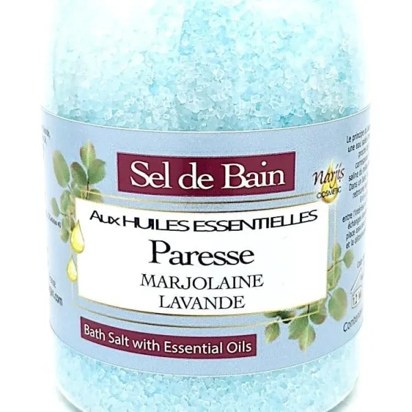 Sel de Bain aux Huiles Essentielles Paresse 250 ml