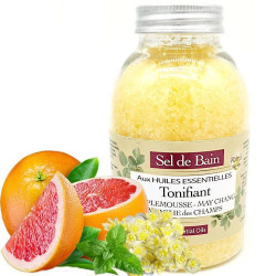 Toning Bath Salt with Essential Oils 250 ml