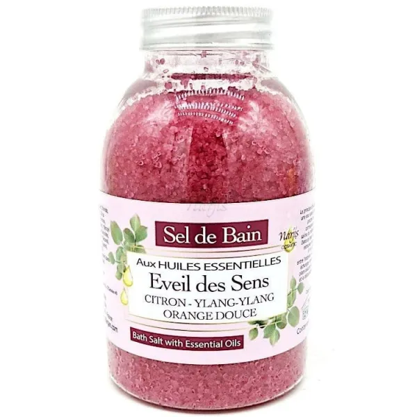 Sel de Bain aux Huiles Essentielles Eveil des Sens 250 ml