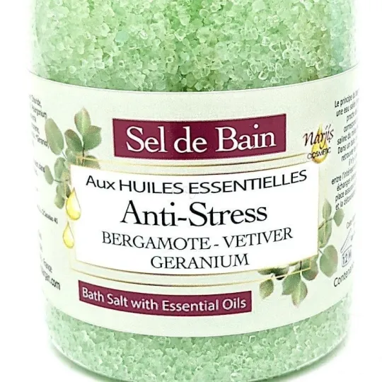 Badzouten met Essentiële Oliën Anti-Stress 250 ml