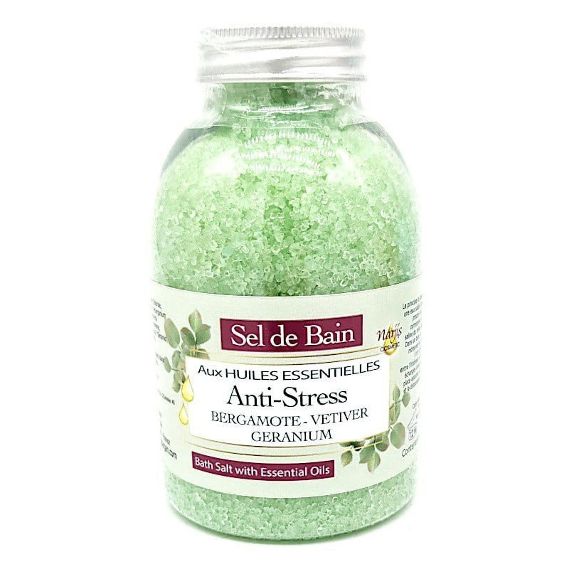 Anti-Stress Bath Salt with Essential Oils 250 ml