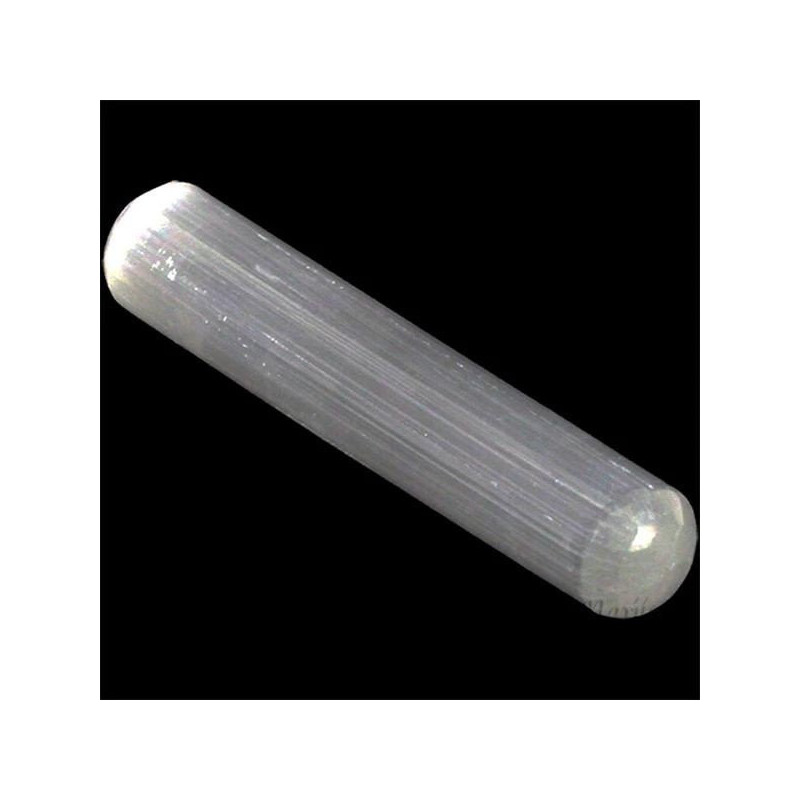 Rounded Selenite Massage Stick