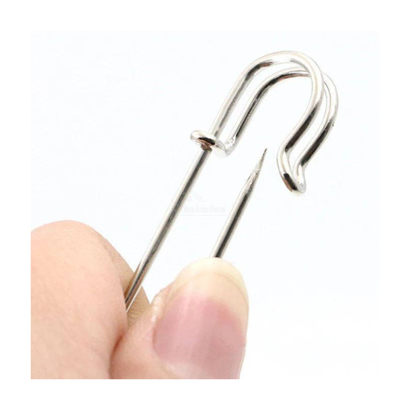 3er-Set Anstecknadeln für Kindermädchen goldfarben 5 cm