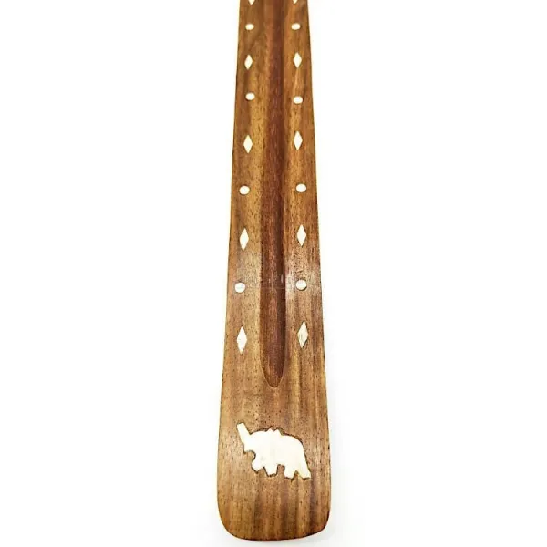 Large Incense Bowl with inlaid Elephant
