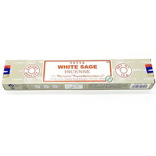 Satya Wierookstokjes Witte Salie