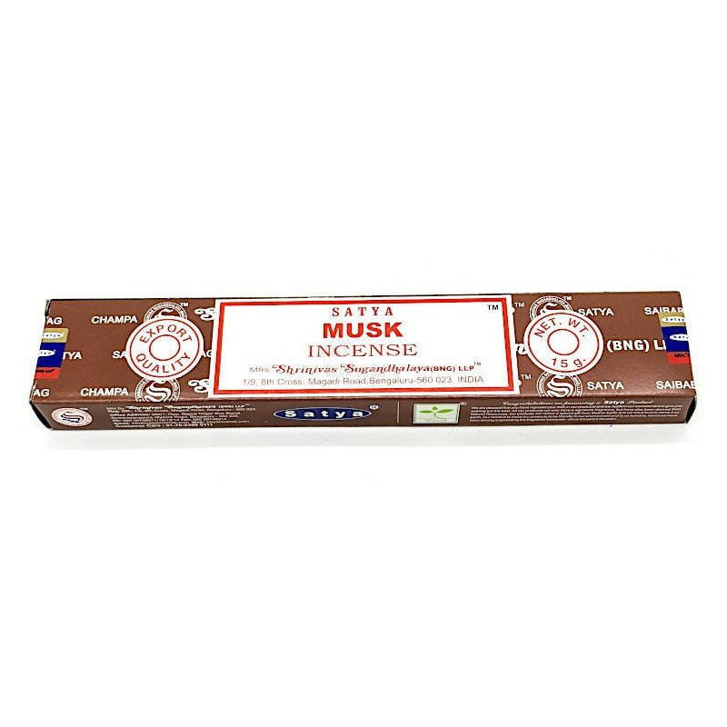 Batons d'Encens Satya Musc 15 gr