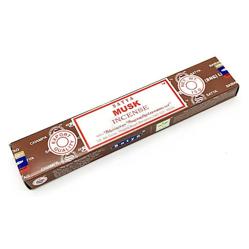 Batons d'Encens Satya Musc 15 gr