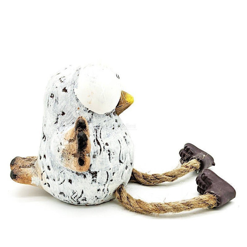Terracotta Chick with long flexible legs